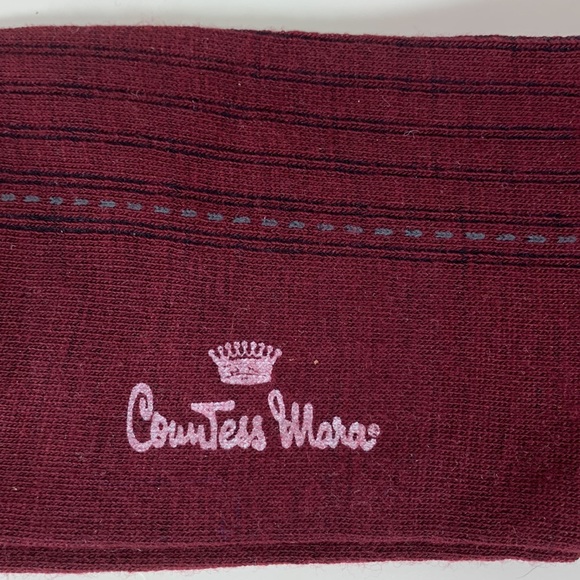 Vintage Deadstock - Countess Mara - Meriwool Dress Socks- NWT - Picture 4 of 4